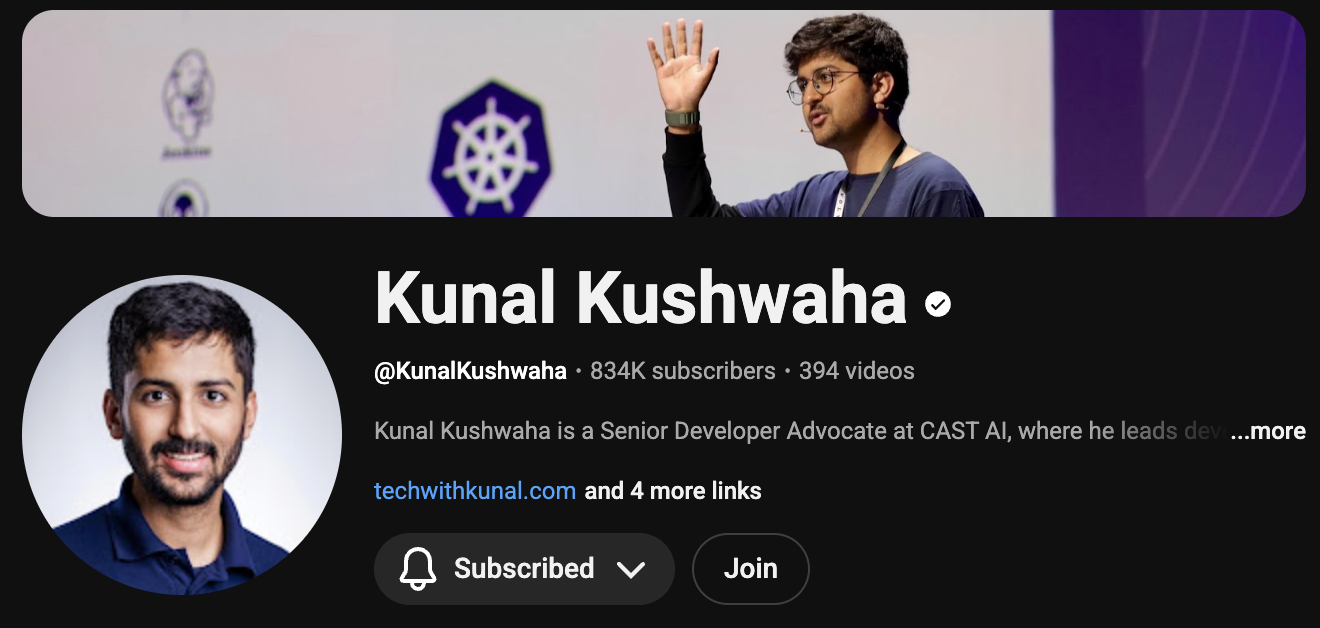 Kunal Kushwaha YouTube Channel