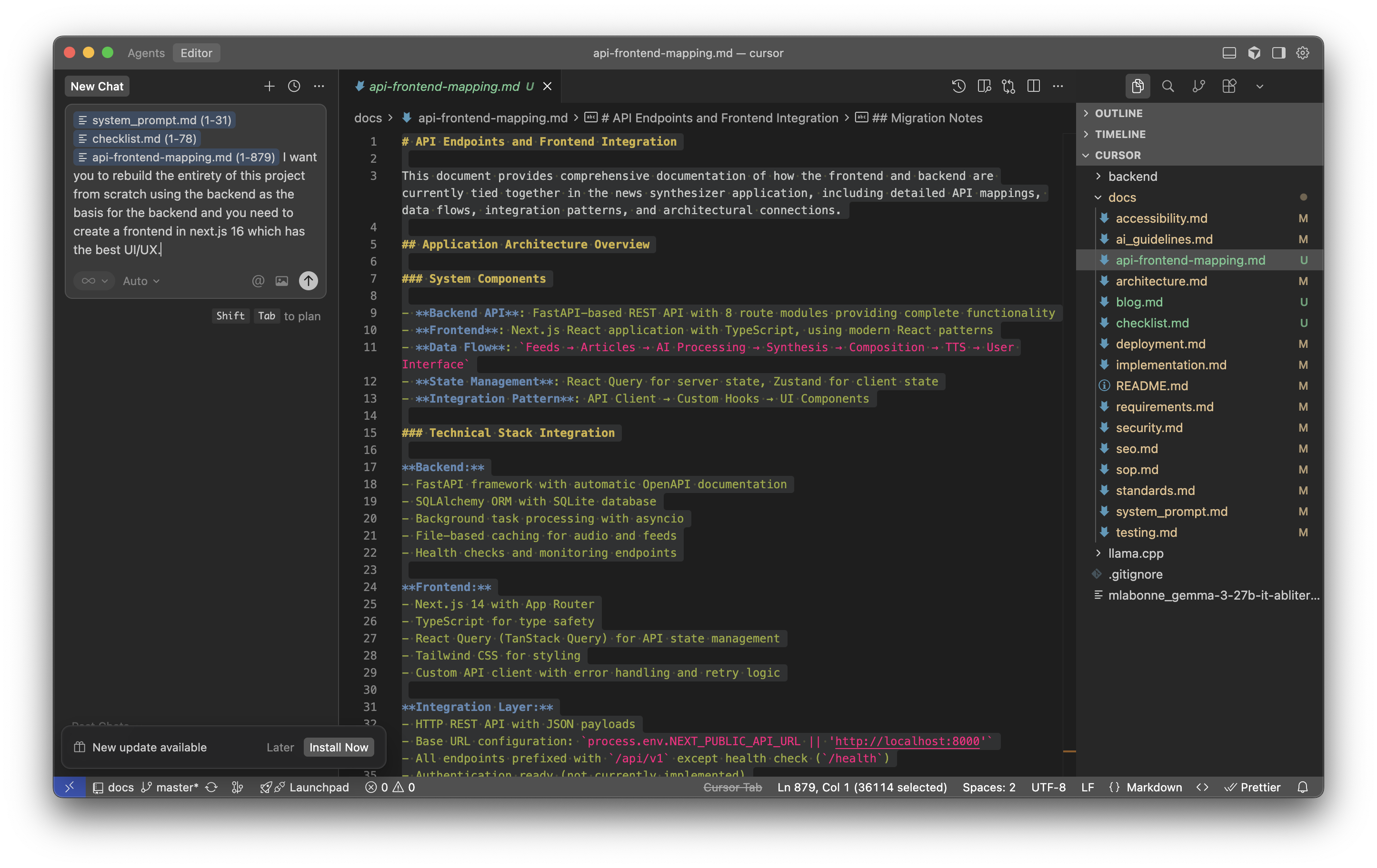 Detailed error analysis report